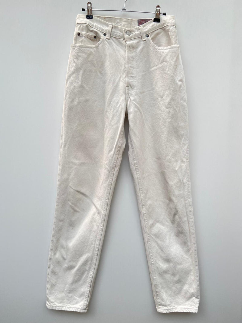 womens  white  W30  vintage  Urban Village Vintage  urban village  slacks  retro  pockets  levis  levi strauss  levi  L30  jeans  Denim Co  denim  30