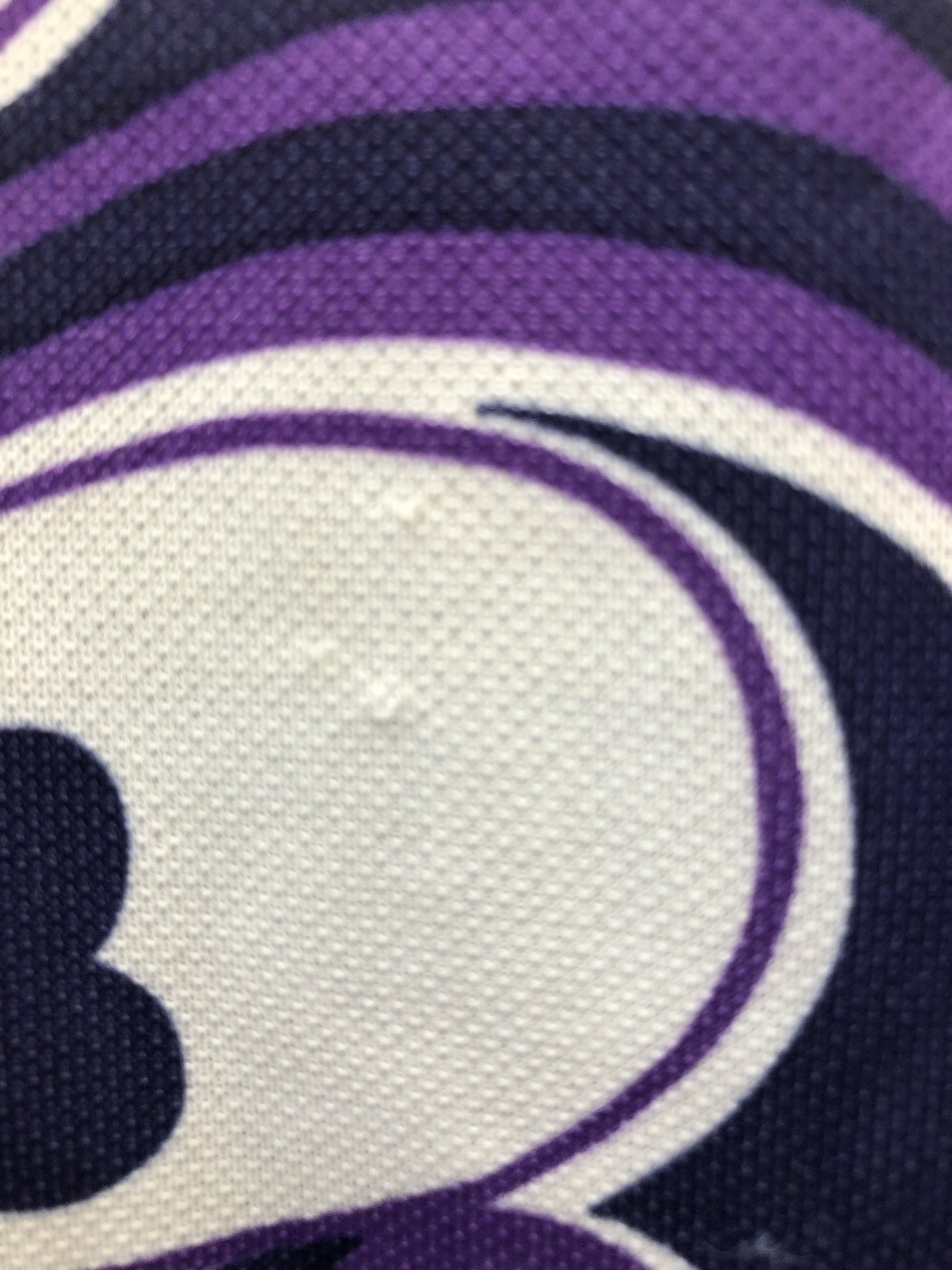 womens  vintage  Urban Village Vintage  top  purple  multi  floral print  dagger collar  Blue  blouse  70s  1970s  16