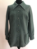 1970s Balloon Sleeve Blouse by Butte Knit - Size 12