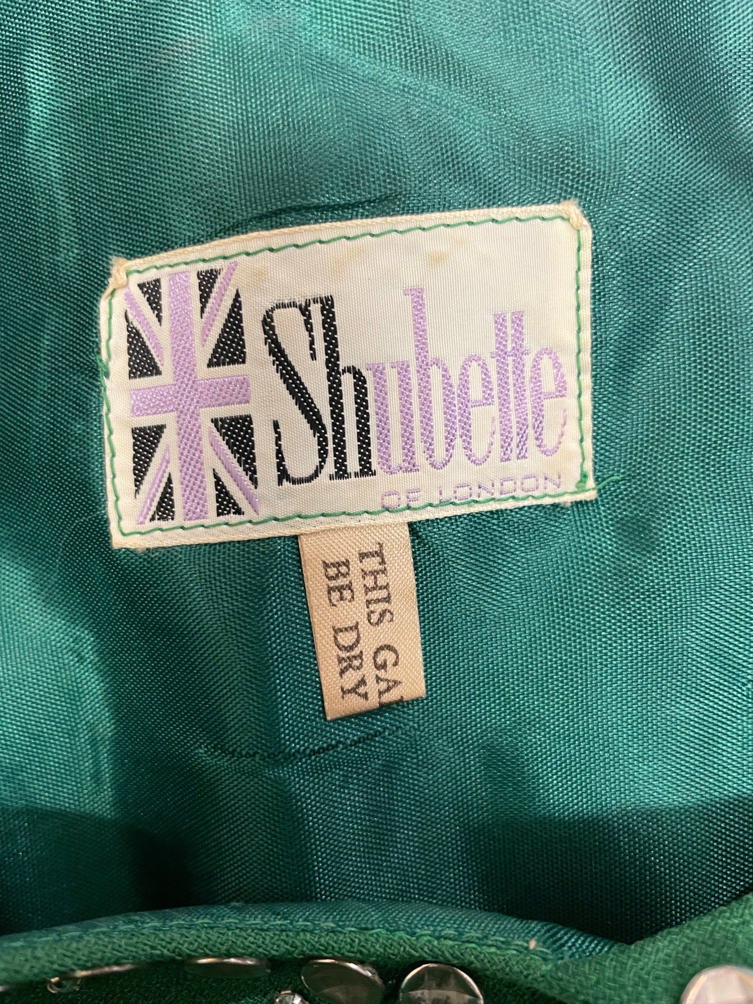 womens  vintage  Urban Village Vintage  short dress  scooter dress  scooter  pinafore dress  pinafore  party  modette  MOD  mini dress  micro mini  jewelled  jewel  green  drop waist dress  dress  dolly dress  dolly  60s  1960s  10