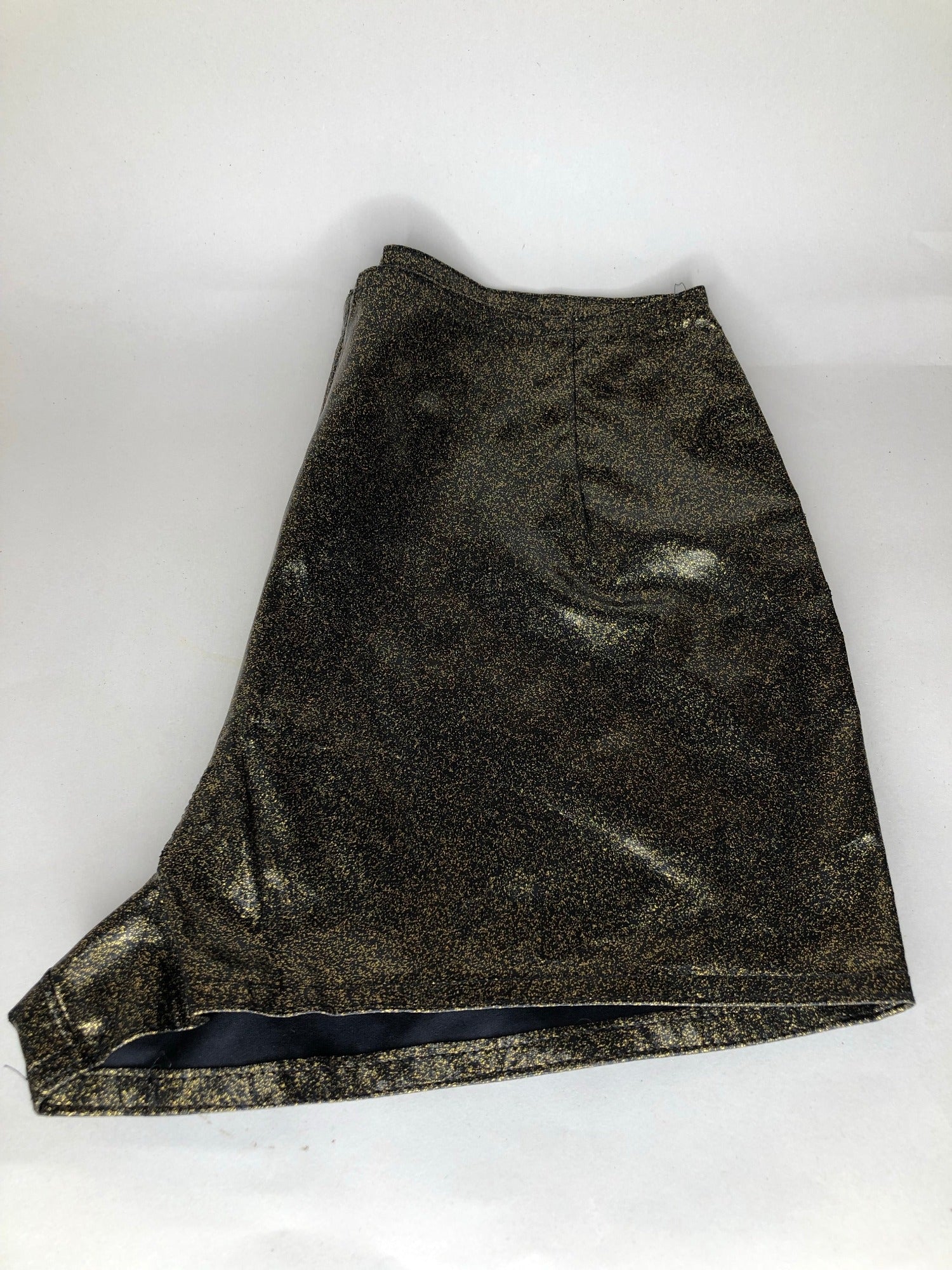 womens  vintage  Urban Village Vintage  urban village  shorts  phaze  pattern  hot pants  high waisted  gold  disco  black  8  70s  70  1970s