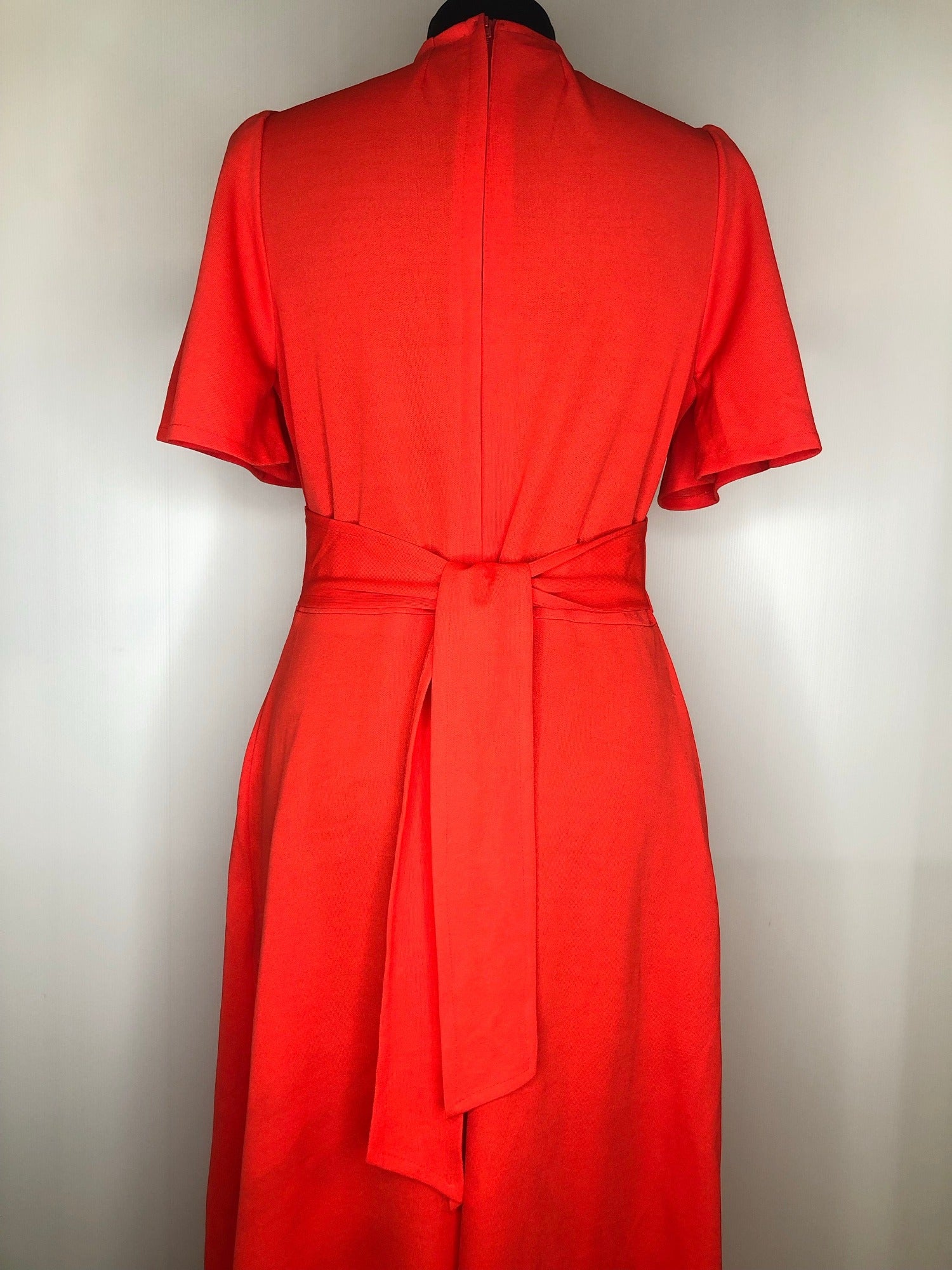 womens  vintage  Urban Village Vintage  urban village  summer dress  summer  red  maxi dress  long dress  dress  70s  70  1970s  12