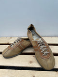 1970s Leather Lace up Pumps - Size 6
