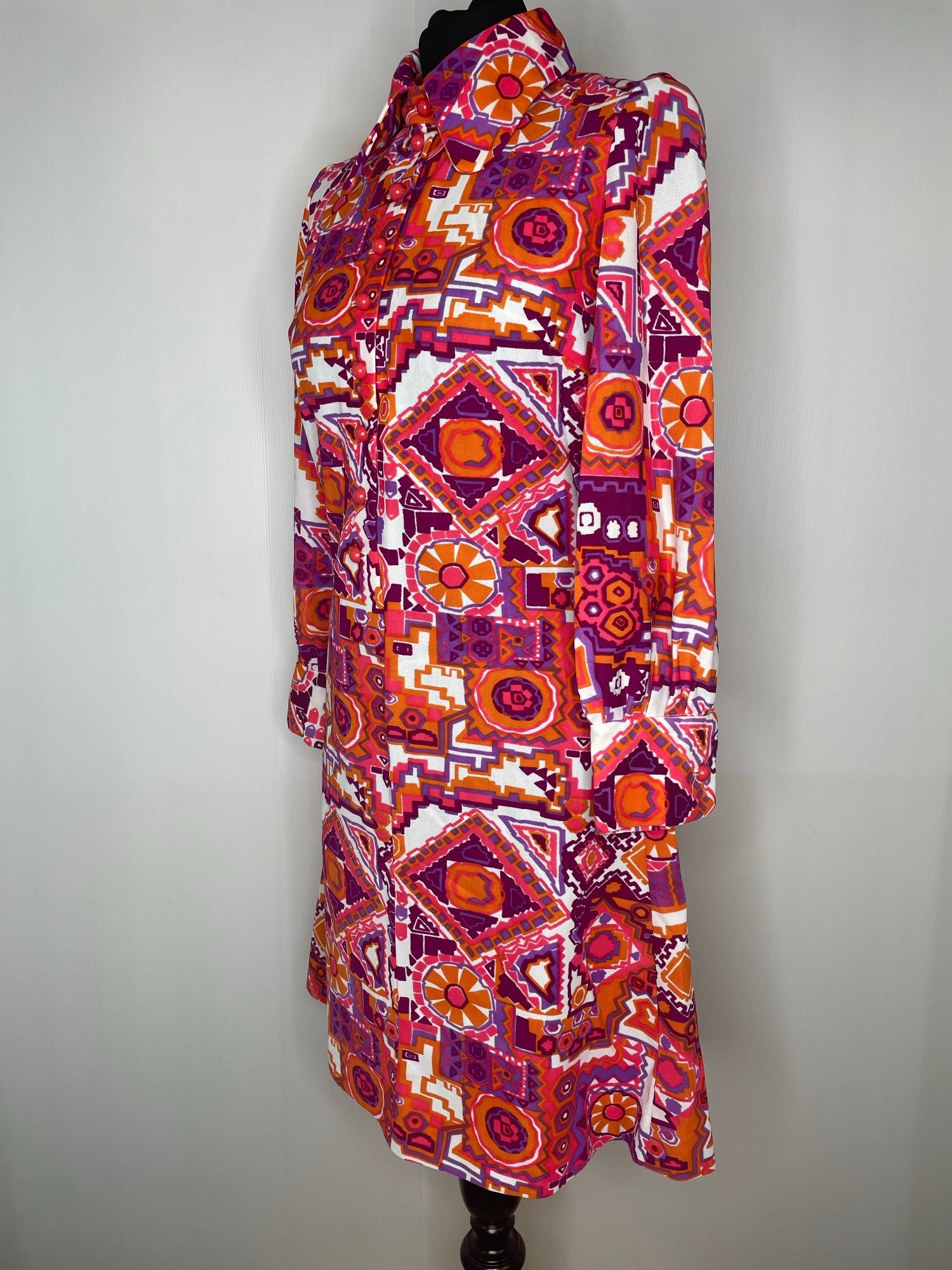 woodstock  womens  vintage  urban village  scooter dress  scooter  retro  purple  psychedelic  psych  pink  orange  modette  MOD  long sleeve  hippy  hippie  dress  cord  acid  60s  1960s  10  Online store