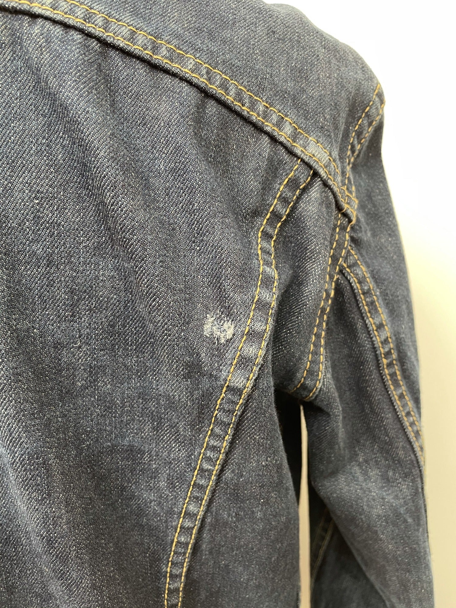 vintage  mens  Lee  l  Jacket  Denim jacket  denim  blue urban village clothing