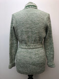 womens  vintage  Urban Village Vintage  urban village  St Michael  retro  pockets  knitwear  knitted  knit  green  cardigan  cardi  button  belted  belt  70s  1970s  12