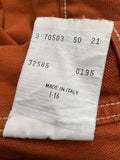 vintage levis  1970s levis  white tab  vintage  Urban Village Vintage  urban village  small  s  pockets  orange  mens  long sleeve  levis strauss  levis  levi strauss  levi  Denim jacket  denim  cotton denim  collar  button  brown