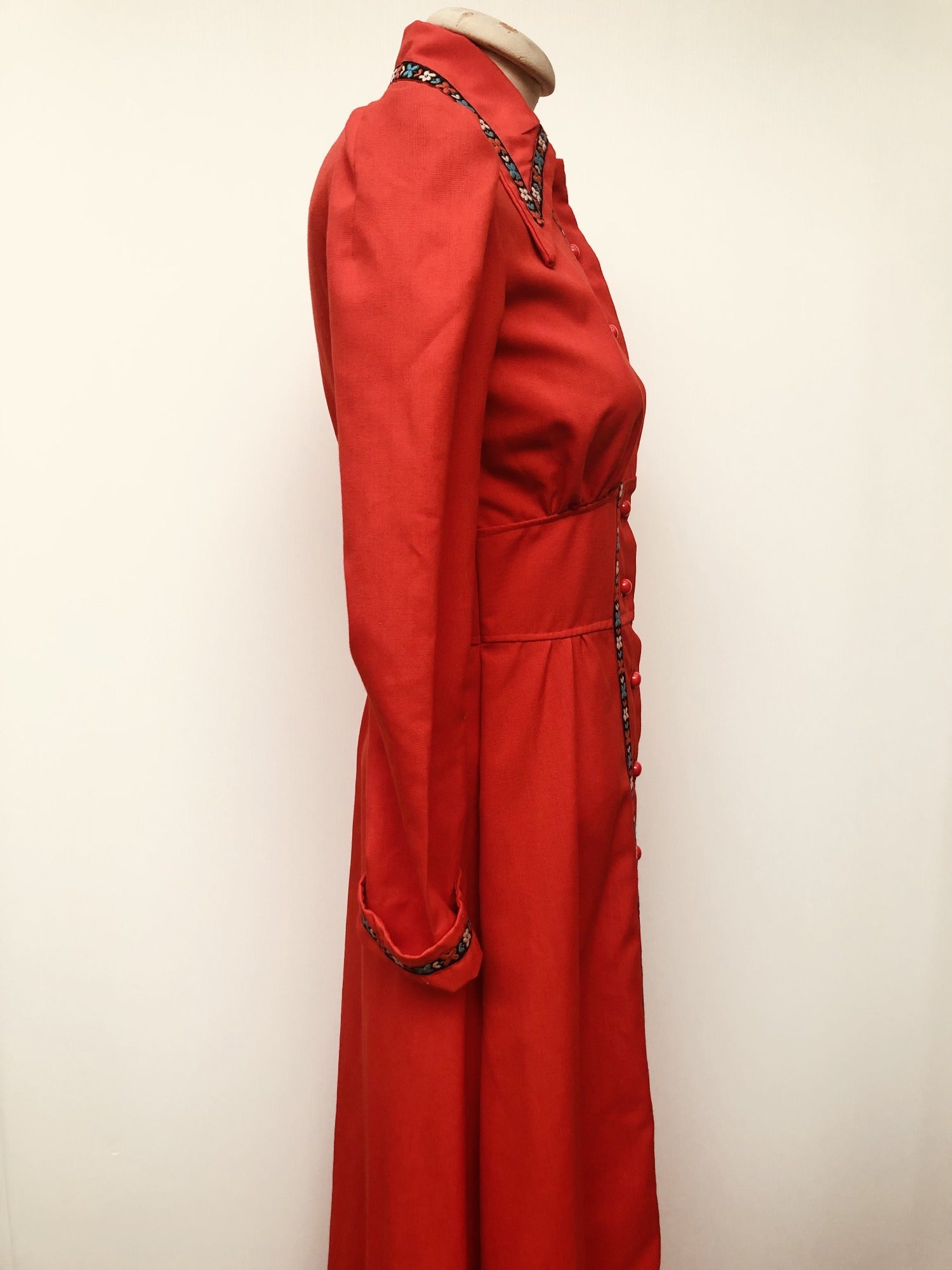 womens  vintage  Urban Village Vintage  urban village  Suede Jacket  Suede  press stud fastening  pockets  Paul Blanche  long sleeve  Jacket  Green  coat  60s  1960s  12