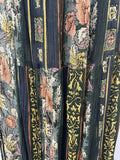 womens  vintage  Urban Village Vintage  urban village  summer dress  summer  skirt  shoulder straps  retro  One Size  maxi skirt  full skirt  free size  floral print  floral  elasticated  cheese cloth  brown  70s  1970s  10