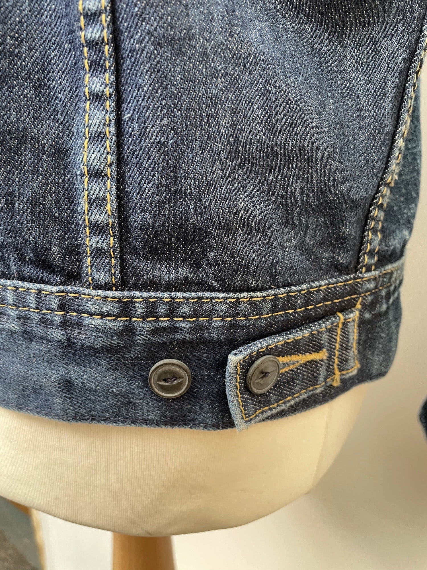 vintage  mens  Lee  l  Jacket  Denim jacket  denim  blue urban village clothing
