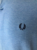 XL  T-Shirt  polo top  polo  MOD  mens  Fred Perry  Blue