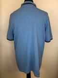 XL  T-Shirt  polo top  polo  MOD  mens  Fred Perry  Blue