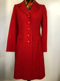 1970s Long Coat by Julius London - Size UK 10