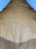 vintage  Urban Village Vintage  urban village  unique  Rounded collar  pockets  Pioneer Wear  mens  M  long sleeve  Leather Jacket  Leather Coat  Leather  Jacket  detail  collar  autumnal  autumn  60s  60  1960s  1960