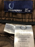zip  W34  vintage  Urban Village Vintage  urban village  trousers  retro  pockets  MOD  mens  L32  jean  jacket  Fred Perry  denim  deadstock  corduroy  corded  cord  brown  70s  70  1970s