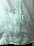 vintage  Urban Village Vintage  urban village  S  Mexican Shirt  mexican  guayabera  Green  Equinnocio  Embroidered  collar  chest pockets  chest  50s style  50s  1950s
