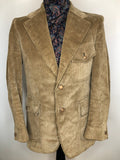 1970s Corduroy Blazer Jacket by Jackson The Tailor - Size S