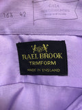 XL  vintage  Urban Village Vintage  urban village  tuxedo shirt  ruffle front  ruffle  retro  purple  party  mens  long sleeve  cufflinks  collar  button  70s  1970s