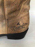western  vintage  Urban Village Vintage  urban village  stitch detailing  stitch detail  mens  leather stitch  Leather  knee length  cowboy  brown leather  brown  boots  8