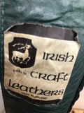 womens jacket  womens coat  womens  vintage  Urban Village Vintage  urban village  Suede  soft leather  pockets  Leather Jacket  Leather  Jacket  Irish Craft Leathers  Green  button  belt  70s  70  1970s  10