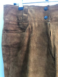 woodstock  womens  vintage  Urban Village Vintage  urban village  true vintage  Suede  retro  hippie  flares  flared trousers  flared  brown  bell bottoms  70s  70  1970s  10