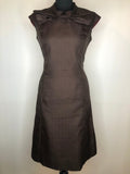 1960s Bow Neck Dress by House of Lords - Size UK 10