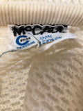 womens  white  vintage  Urban Village Vintage  sweater  short sleeved  short sleeve  MOD  McCaul  Lightweight Knit  light knit  knitwear  knitted  knit  cropped  cream  cardigan  60s  1960s  10