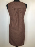 zip  womens  vintage  Urban Village Vintage  urban village  summer dress  summer  sleeveless  retro  MOD  midi dress  dress  Coney Fur  check  brown  back zip  autumnal  autumn dress  autumn  A-Line  70s  1970s  10