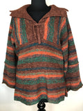 womens  vintage  Urban Village Vintage  urban village  Two Max  Stripes  orange  green  collar  brown  70s  70  1970s  14