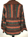 womens  vintage  Urban Village Vintage  urban village  Two Max  Stripes  orange  green  collar  brown  70s  70  1970s  14