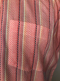 XL  vintage  Urban Village Vintage  urban village  stripe shirt  short sleeved  short sleeve  Shirt  red  Printed T-Shirt  printed shirt  printed  print  pointed collar  Mens Shirts  mens  dagger collar  button  70s  1970s