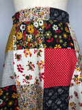 Yellow  womens  white  vintage  Urban Village Vintage  urban village  summer dress  summer  skirt  retro  red  patchwork  multi  maxi skirt  Martinique London  hippie  full skirt  floral print  floral  boho  autumnal  autumn  70s  4  1970s