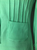 womens  vintage  Urban Village Vintage  press stud fastening  MOD  mini dress  long sleeves  Green  dress  Beagle collar  beagle  balloon sleeves  balloon sleeve  60s  60  1960s  1960  12