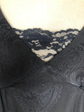 womens  vintage  Urban Village Vintage  urban village  summer dress  Paisley Print  maxi dress  long dress  lace insert  dress  black  balloon sleeves  balloon sleeve  70s  70  6  1970s