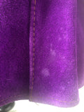 womens jacket  womens coat  womens  waistcoat  vintage  vest  Urban Village Vintage  summer  Suede Jacket  Suede  Purple  Jacket  button fastening  70  1970s  12