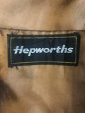 vintage  Urban Village Vintage  urban village  Suede Jacket  Suede  pockets  mens  long sleeves  long sleeve  Jacket  Hepworth  front pockets  collared  collar  button  brown  60s  1960s