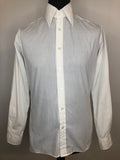 1970s Dagger Collar Shirt by Michael Barrie - Size M