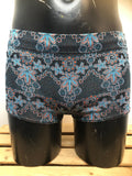 1970s Mens Print Swim Shorts by Tweka - Size S