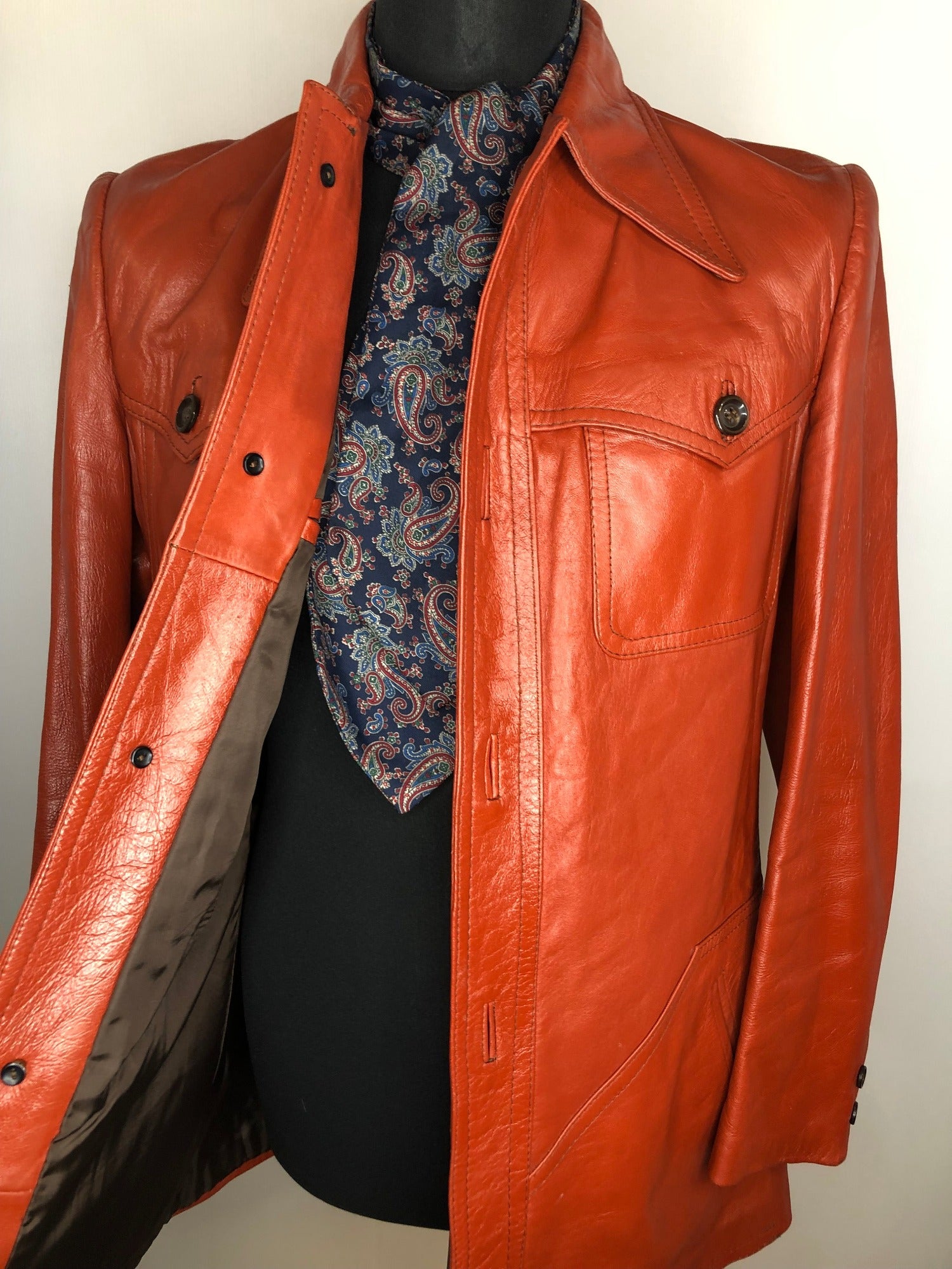 Leather on sale jacket 70s