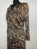 womens  wiggle dress  white  vintage  Urban Village Vintage  tie neck  secretary dress  secretary  roses  purple  Paisley Print  paisley  mad men  Green  dress  60s  1960s  10  Online store