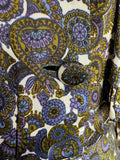 womens  wiggle dress  white  vintage  Urban Village Vintage  tie neck  secretary dress  secretary  roses  purple  Paisley Print  paisley  mad men  Green  dress  60s  1960s  10  Online store