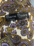 womens  wiggle dress  white  vintage  Urban Village Vintage  tie neck  secretary dress  secretary  roses  purple  Paisley Print  paisley  mad men  Green  dress  60s  1960s  10  Online store