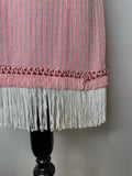 womens  white  waist belt  vintage  Urban Village Vintage  urban village  tube dress  tasselled  tassel  sleeveless  retro  pink  party dress  party  MOD  lurex  glitter  fringing  fringed  flapper girl  flapper dress  flapper  dress  60s  1960s  10