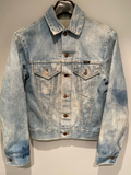 Vintage 1970s Wrangler Denim Jacket Faded Blue - Size XS