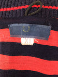 vintage  Urban Village Vintage  MOD  mens  logo  lightweight jacket  Lightweight  L  Jacket  Fred Perry  blue  80s  1980s