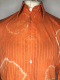 vintage  Urban Village Vintage  urban village  Shirt  retro  Printed T-Shirt  orange  Mens Shirts  mens  long sleeves  Long sleeved top  long sleeve  L  dagger collar  dagger  autumnal  70s  1970s