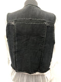 womens  waistcoat  vintage  vest  Urban Village Vintage  urban village  suede  sleevless  Patchwork waistcoat  patchwork  Jacket  hippy  festival  boho