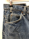 W32  vintage  Urban Village Vintage  straight leg  straight cut  pockets  orange tab  mens  M  Logo design  logo  levis strauss  Levis 517  levis  levi strauss  L30  jeans  jean  jacket  denim  blue  501