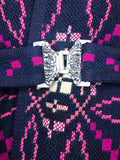womens  Welsh Woollens  welsh wool  welsh  waist belt  vintage  Urban Village Vintage  tapestry  S  purple  pink  MOD  cape  caerwys clothes  blue  60s  1960s