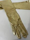 womens accessories  womens  vintage  Urban Village Vintage  studio 54  S  party  lame  gold  gloves  glam  disco  deadstock  60s  1960s